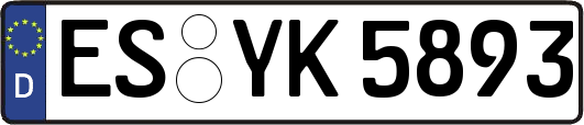 ES-YK5893