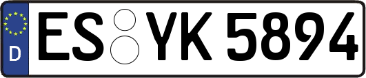 ES-YK5894