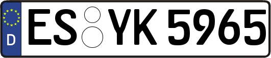 ES-YK5965