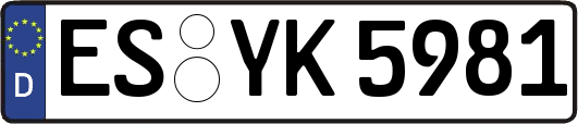 ES-YK5981