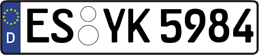 ES-YK5984