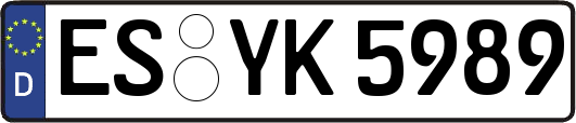 ES-YK5989