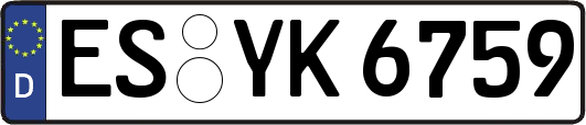 ES-YK6759