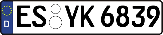 ES-YK6839