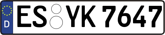 ES-YK7647