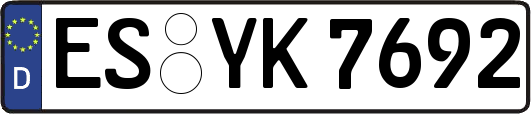 ES-YK7692