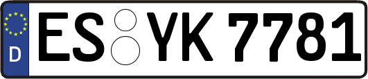 ES-YK7781