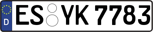 ES-YK7783