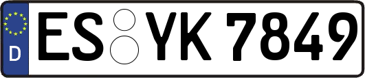 ES-YK7849