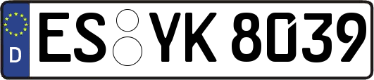 ES-YK8039
