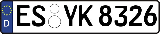 ES-YK8326
