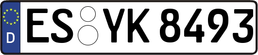 ES-YK8493