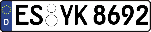 ES-YK8692
