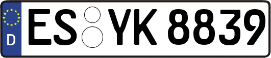 ES-YK8839