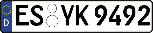 ES-YK9492