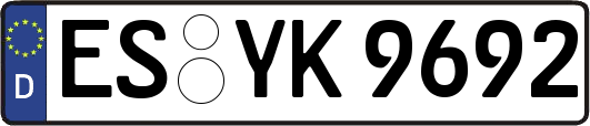 ES-YK9692