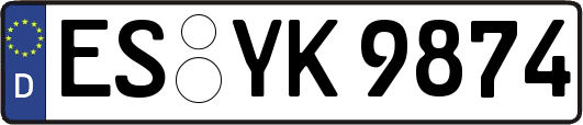 ES-YK9874