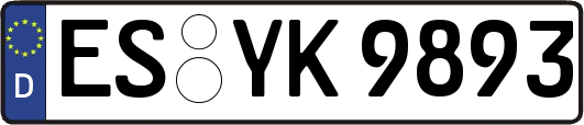 ES-YK9893