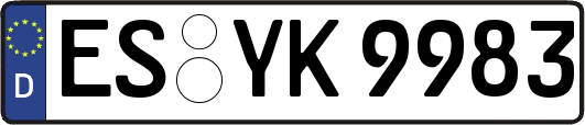 ES-YK9983