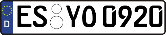 ES-YO0920