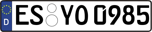 ES-YO0985