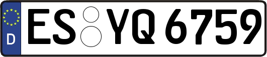 ES-YQ6759