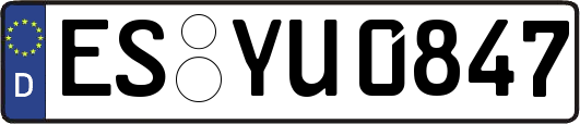 ES-YU0847