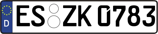 ES-ZK0783