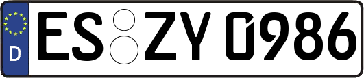 ES-ZY0986