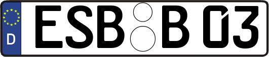 ESB-B03