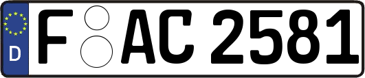 F-AC2581