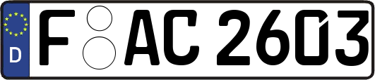 F-AC2603