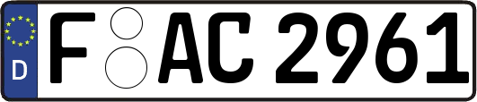 F-AC2961