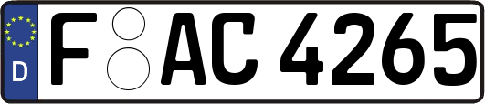 F-AC4265