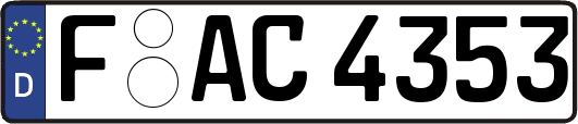 F-AC4353