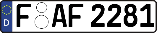 F-AF2281