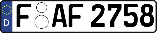 F-AF2758