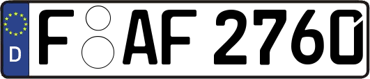 F-AF2760