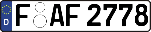 F-AF2778