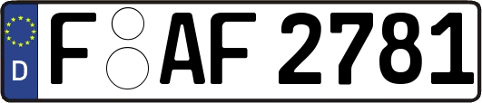 F-AF2781