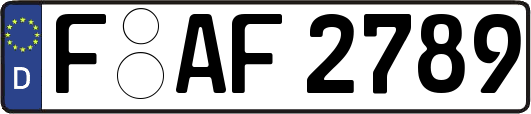 F-AF2789
