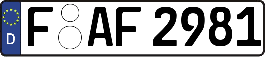 F-AF2981
