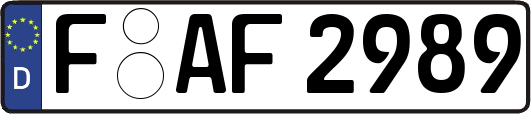 F-AF2989