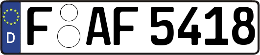 F-AF5418
