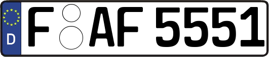 F-AF5551