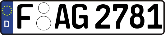 F-AG2781