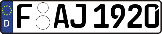 F-AJ1920