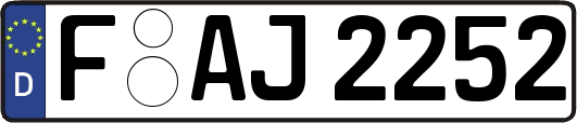 F-AJ2252