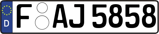 F-AJ5858