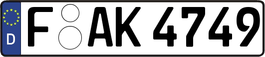 F-AK4749